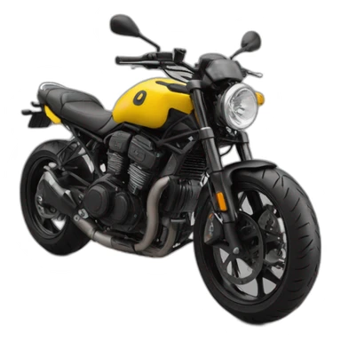 Motard full cuir sticker