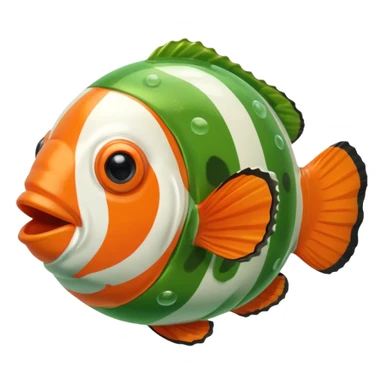 Ball of Goos with Clownfish  sticker