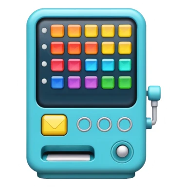 gacha machine sticker