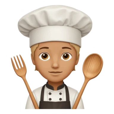 Grilling person on a stick sticker