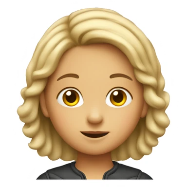 Little girl in a car sticker