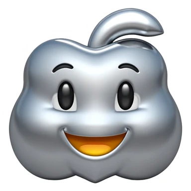 generate me a metalic patent sticker