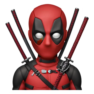 DeadPool from marvel rivals sticker