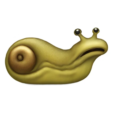 Bored slug sticker