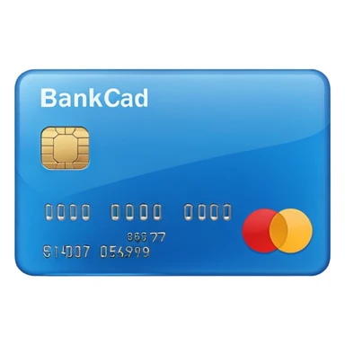 Bank card  sticker