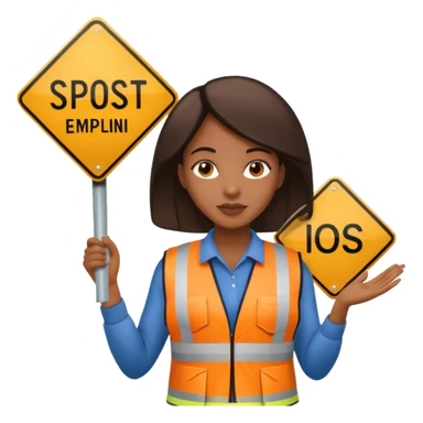 Street Sign Maker black woman sticker