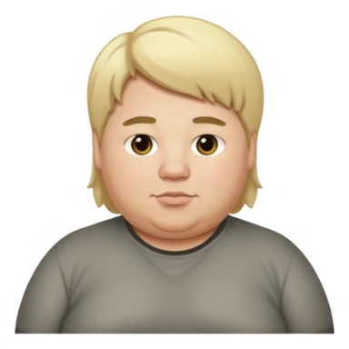 ash Trevino is a fat girl with blonde hair  sticker