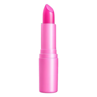 Pink lipgloss sticker