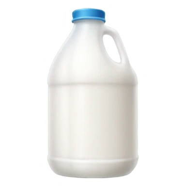 Gallon of milk sticker