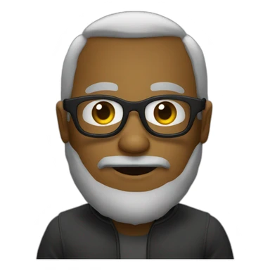 Ninho lunettes noirs sticker