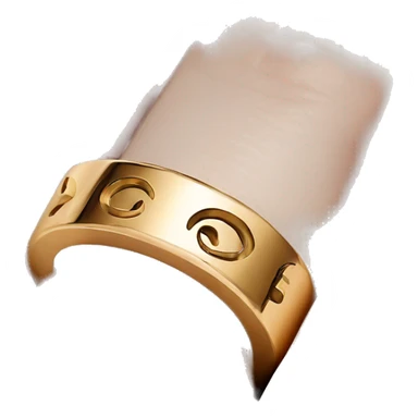 cartier love ring sticker