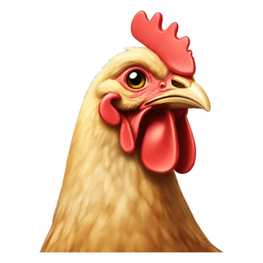 chicken twemoji sticker