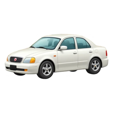 White car traveling to Las Vegas with money sticker