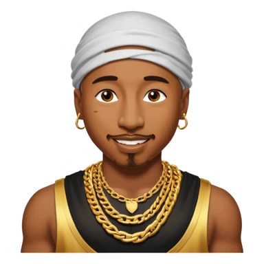 Tupac sticker