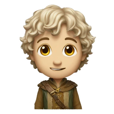 pippin the hobbit sticker