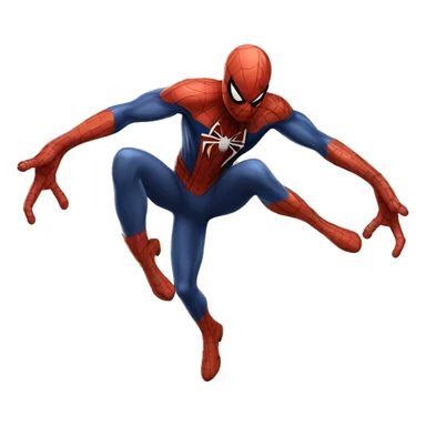 Spider-Man qui fait du cheval sticker