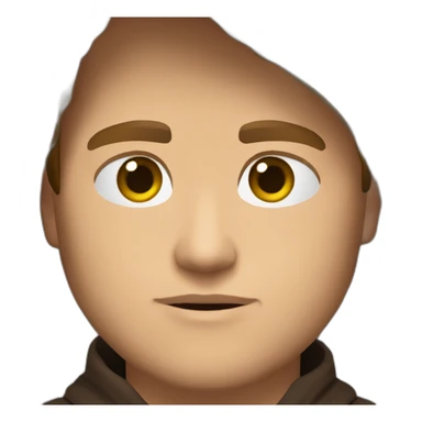 anakin skywalker sith eyes, hood (waist up, front facing) sticker