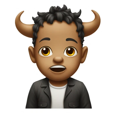 Mad cow baby sticker