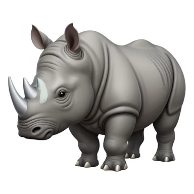 rhino sticker