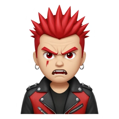 faça emoji clã brujah sticker