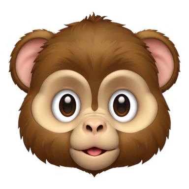 rookie monkeys puppy head sticker