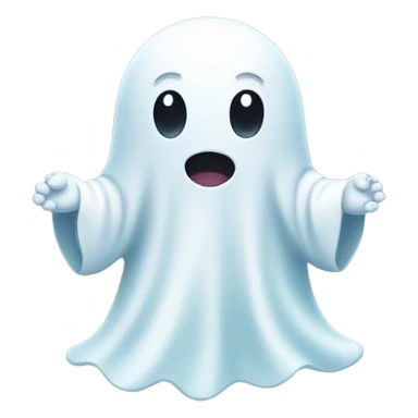 Kawaii Ghost sticker