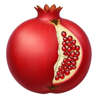 pomegranate sticker