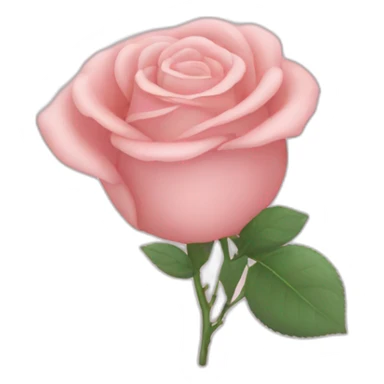 coeur rose pale sticker