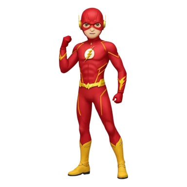 the flash standing sticker