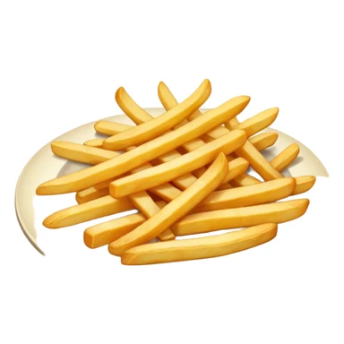 Generar papas fritas uel sticker
