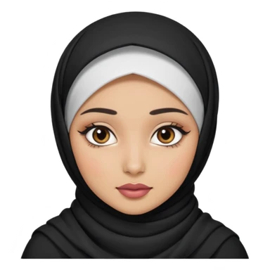 hijab girl baddy sticker