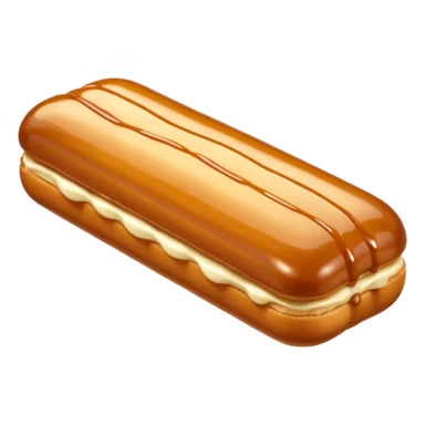 Caramel drizzle éclair























 sticker