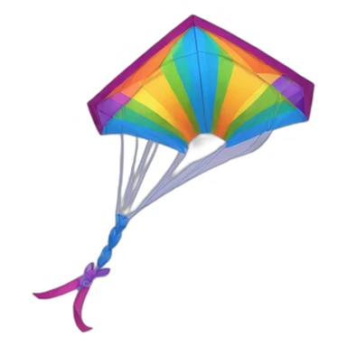 A super awesome gay kite sticker