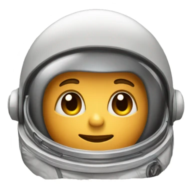 a astronaut on a peanut butter p sticker