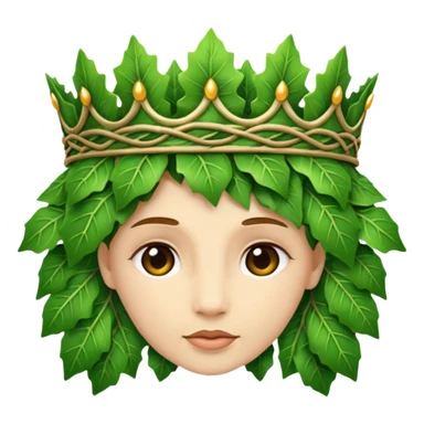 ivy crown sticker