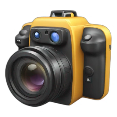 3D camera  sticker