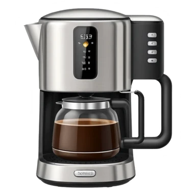 coffee pot machine  sticker