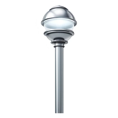 Sorayama outdoor light pole sticker