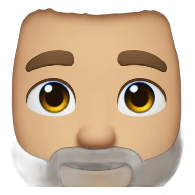 Batman Blue Eyes Brown Beard Muscle sticker