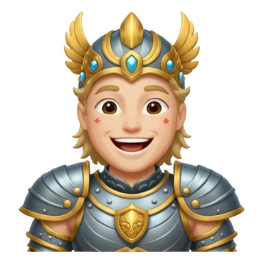 Genesis ras from the online game epic seven laughing sticker