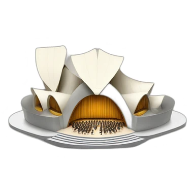 disney concert hall sticker