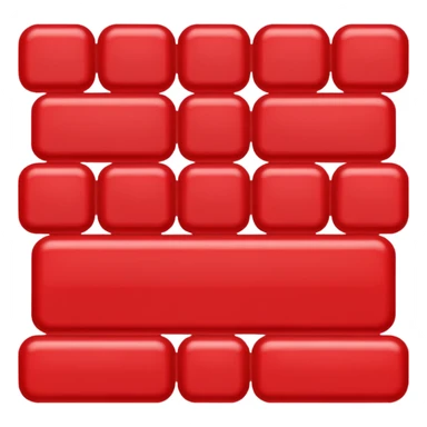 Matrix in marron red sticker