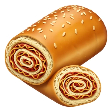 no sesame pepperoni roll sticker