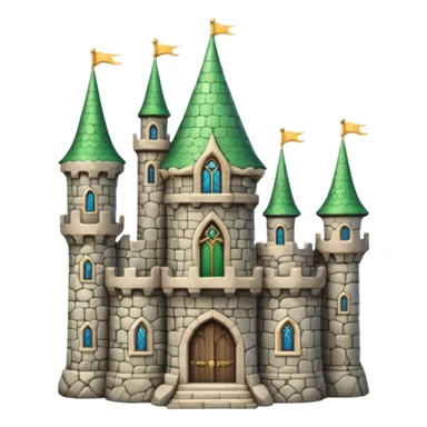 elf castle sticker