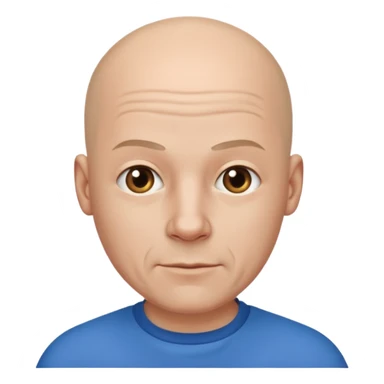 Sujeto pelon vestido de azul sticker