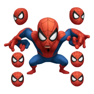 Fat -spider -man _angry sticker