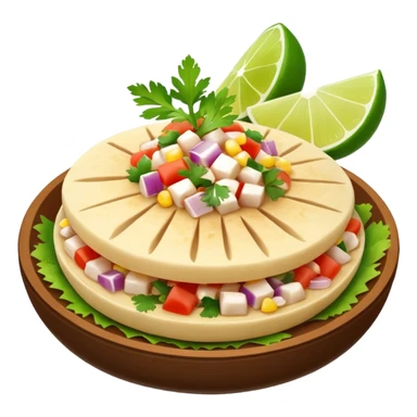 AREPA DE CEVICHE sticker