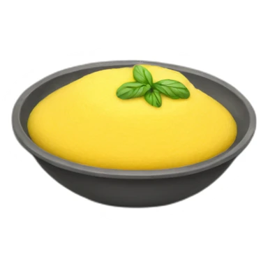 Polenta sticker