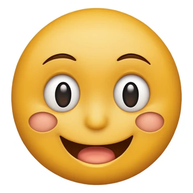 Smiley face mixed 🤗+😬 sticker