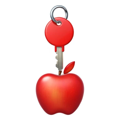 apple key sticker